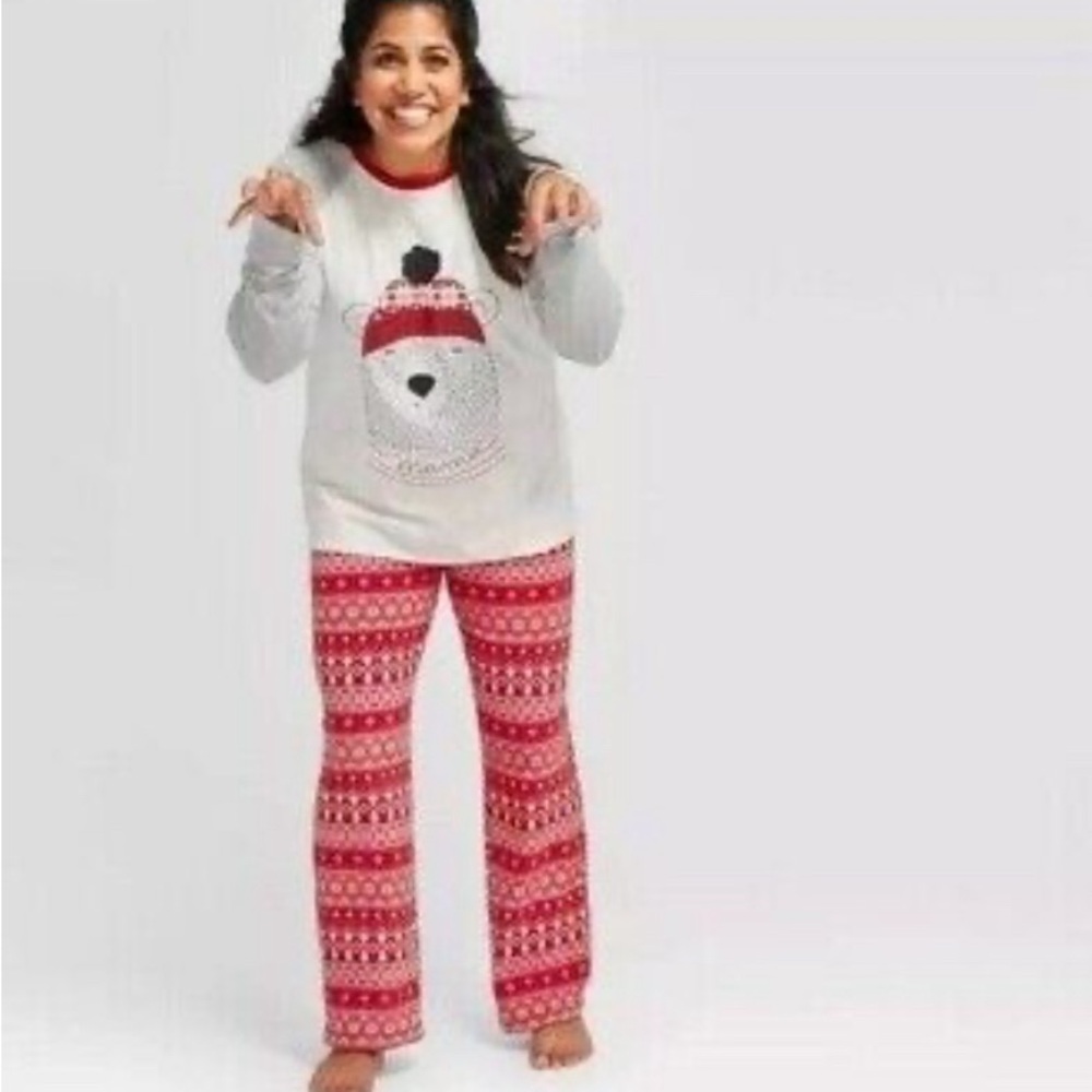 Women's Target Wondershop‎ Christmas Holiday Mama Bear Pajama Set - Medium
